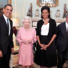 Barack Obama, Queen Elizabeth, Michelle Obama, and Prince Philip Photo