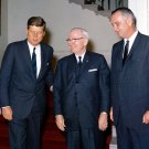 John F. Kennedy, Harry Truman, and Lyndon Johnson Photo