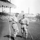 Chicago White Sox Eddie Collins and Manager Kid Gleason 1921 Photo