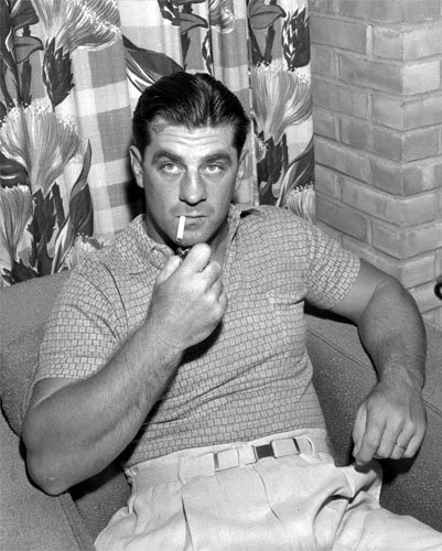 Chicago White Sox Ted Kluszewski Smoking Photo
