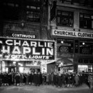City Lights Line at Theater on Broadway, Times Square, New York City 1931 Photo