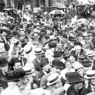 Crowd of William Taft Supporters, Waukesha, Wisconsin 1908 Photo