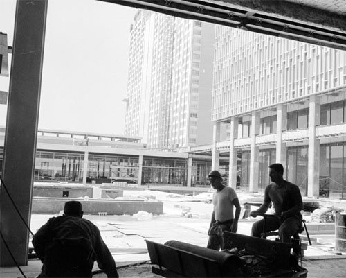 Prudential Center Construction, Boston, Massachusetts 1964 Photo