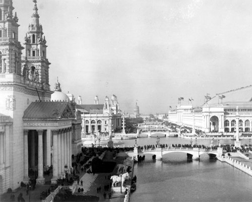 Exposition Grounds, World's Columbian Exposition, Chicago, Illinois 1893 Photo 3