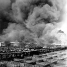 Fire at the Union Stockyards, Chicago, Illinois 1934 Photo