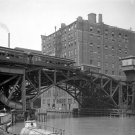 Jackknife Bridge, Chicago, Illinois 1907 Photo