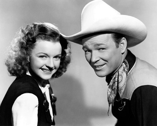 Dale Evans and Roy Rogers in The Yellow Rose of Texas Photo