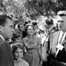 Richard and Pat Nixon With Clint Eastwood Photo