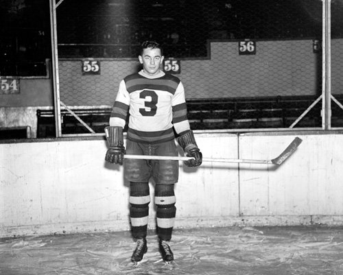 Boston Bruins Flash Hollett Photo