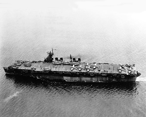 USS Independence CVL-22 San Francisco Bay July 15, 1943 Photo