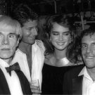 Andy Warhol, Calvin Klein, Brooke Shields, and Steve Rubell at Studio 54 1981 Photo