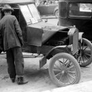 Farmer With 1913 Model T Ford, Main Street Sisseton, South Dakota 1939 Photo