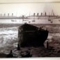 RMS Olympic and Mauretania Wood Display, Titanic and Lusitania Sisters!