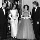 Prince Philip, Jackie Kennedy, Queen Elizabeth II, President John F. Kennedy Photo