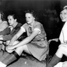 AAGPBL Helen Chappie Campbell and Muskegon Lassies 1940s Photo