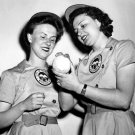 AAGPBL Irene Kotowicz and Marie Menheer Photo