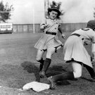 AAGPBL Kenosha Comets Shirley Jamison and Ann Harnett During Practice 1943 Photo