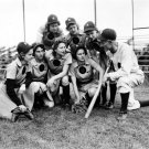 AAGPBL Rockford Peaches Manager Bill Allington Talks To Players Photo