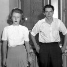 Virgina Ornmark and Fred Schmidt Booked For Murder 1944 Photo