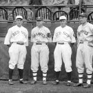 Boston Red Sox Webb, Boston Braves Shires, Boston Red Sox Oliver, Boston Braves Berger 1934 Photo