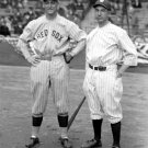 Boston Red Sox George Burns and New York Yankees Everett Scott 1922 Photo