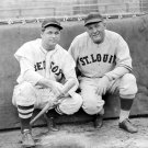 Boston Red Sox Jimmie Foxx and St. Louis Browns Rogers Hornsby 1936 Photo