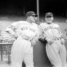 Boston Red Sox Joe Cronin and Cleveland Indians Walter Johnson Photo