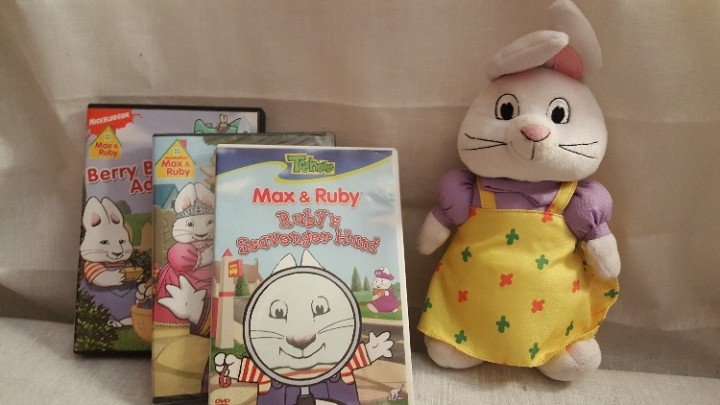 max and ruby stuffed animals