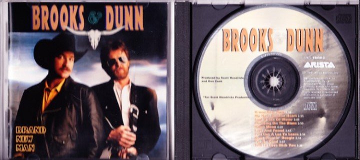Brooks & Dunn, Brand New Man, CD