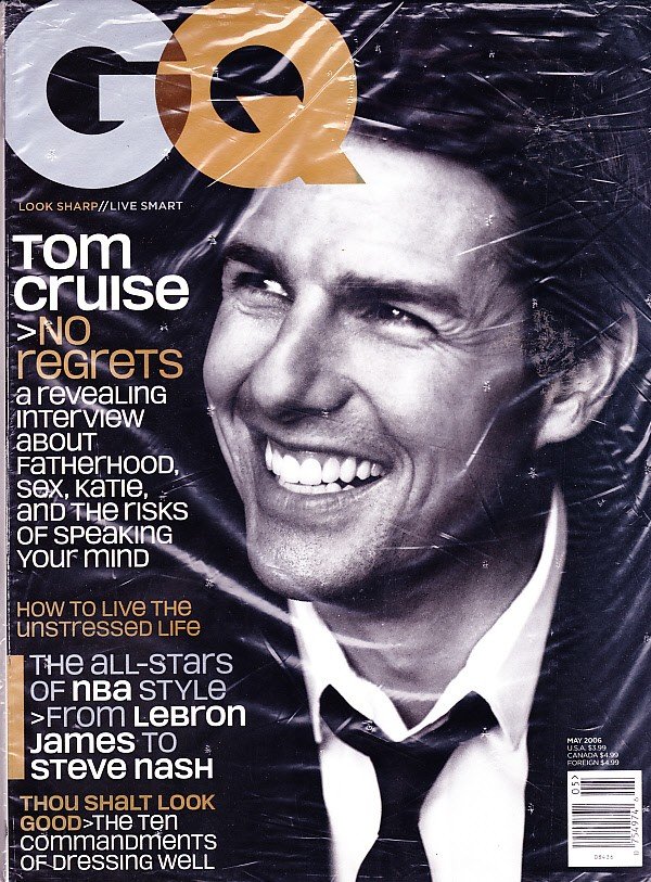 Gentleman's Quarterly, GQ Magazine, May 2006