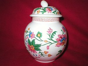 Prestige Covered Oriental Ginger Jar or Urn