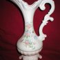 French Style Porcelain Footed Beverage Pitcher