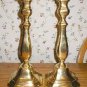 Extra Large Vintage Brass Candle Holder Candelsticks