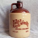 Ehrle Brothers Winery Stoneware Little Brown Jug Ehrle Brothers Winery Stoneware Little Brown Jug
