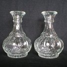 Princess House Mini Glass Vase/ Bottle/ Candle Holders