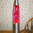 Large Retro Rocket Style Pink Motion Lamp Night Light Large Retro Rocket Style Pink Motion Lamp Night Light
