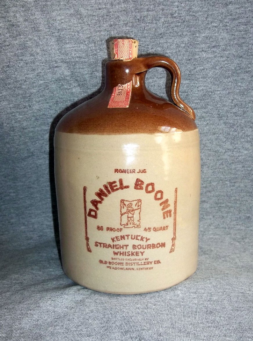 Danial Boone  Kentucky Bourbon Whisky Stoneware Jug