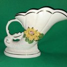 Hull Art Pottery Vintage Cornucopia Vase