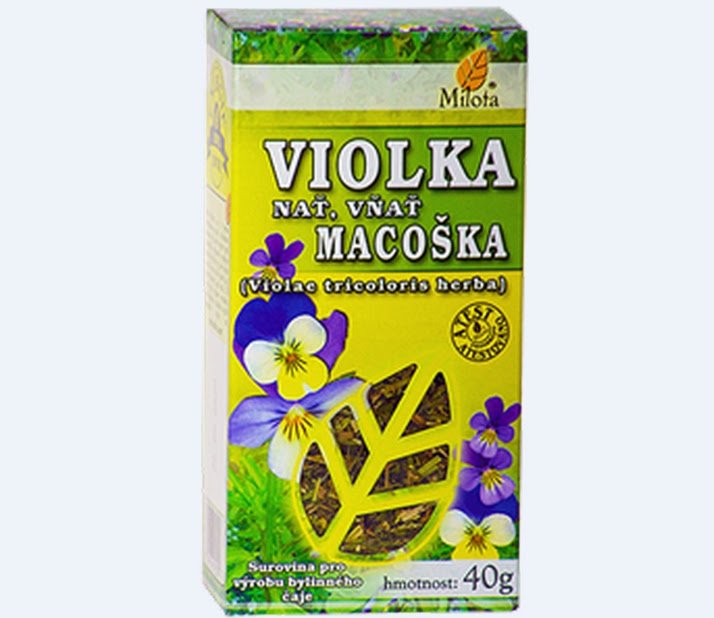 Wild Pansy Leaf 40g - Viola Tricolor L - Herbal Dried Loose Tea Herb Heartsease