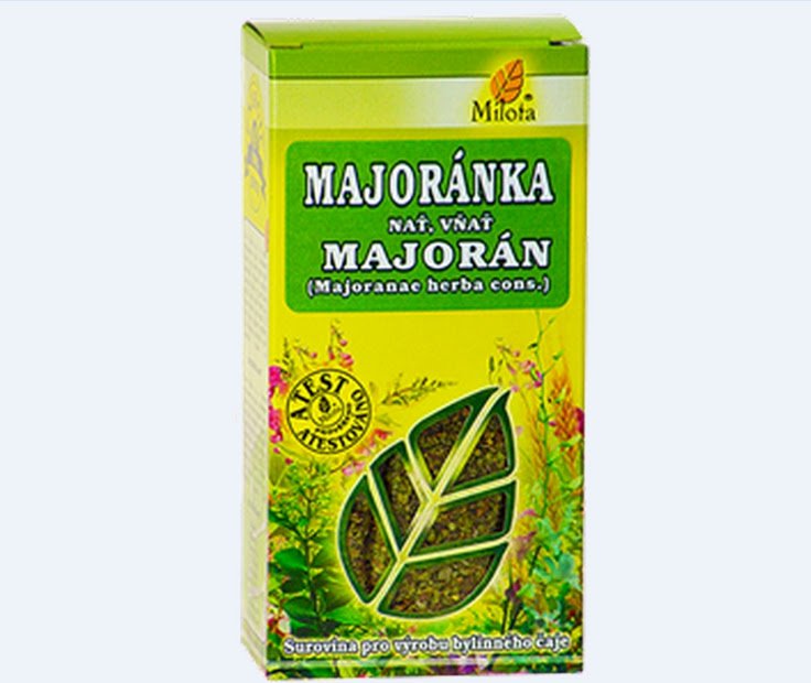 Sweet Majoram Leaf 40g - Majorana Hortensis - Organic Herbal Dried Tea Loose