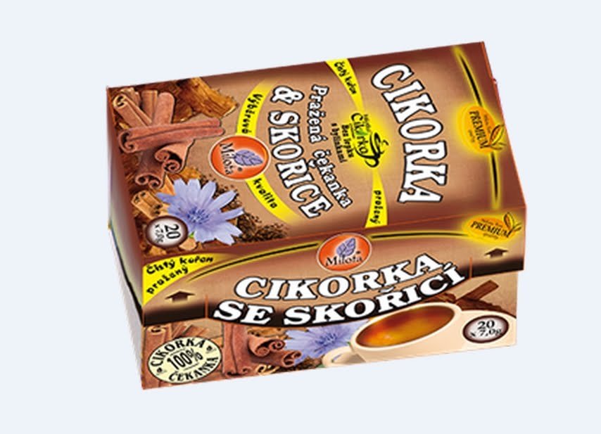 Chicory Root Roasted Cinnamon 140g (20 x 7g) - Coffee Substitute Diabetic