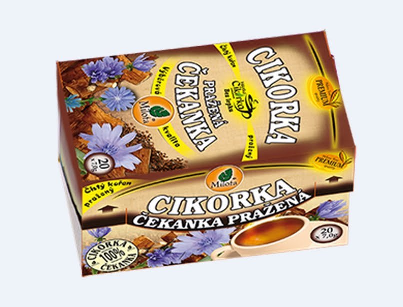 Chicory Root Roasted Pure 140g (20 x 7g) - Coffee Substitute Diabetic