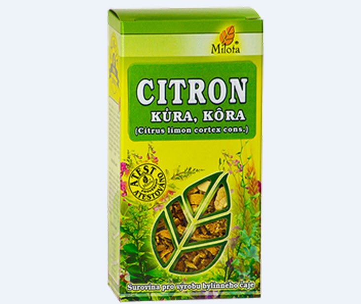 Lemon Peel 50 g - Citrus limon cortex - Organic Herbal Dried Tea Loose Bark
