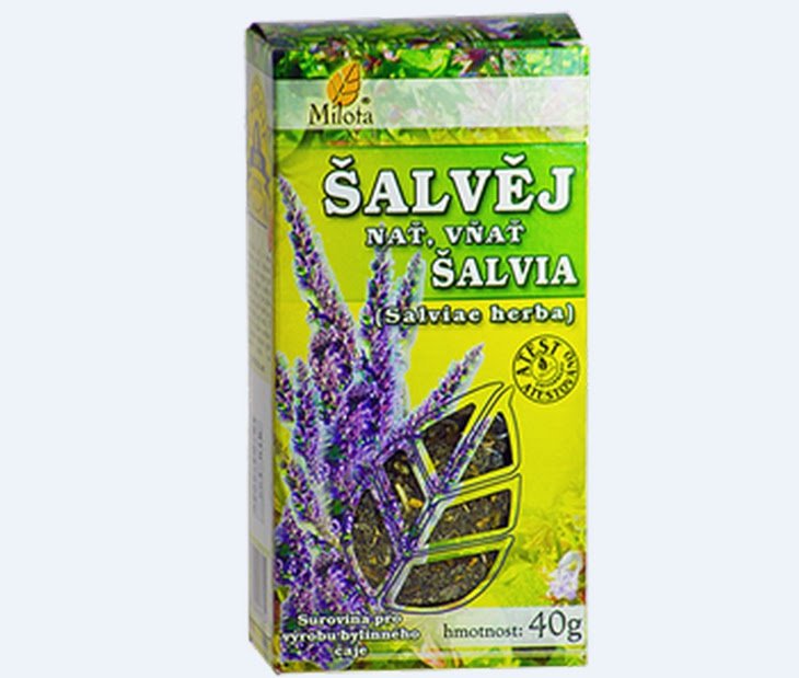 Sage Leaf 40g - Salviae Herba - Organic Herbal Dried Tea Salvia Officinalis