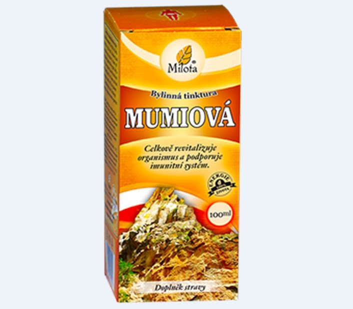 Mummy 100ml - Natural Organic Herbal Tincture Oil Support Organism Immunity