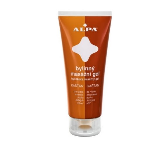 Alpa Chestnut Herbal Massage Gel 100ml Muscles Regeneration Soothing Blood Circulation