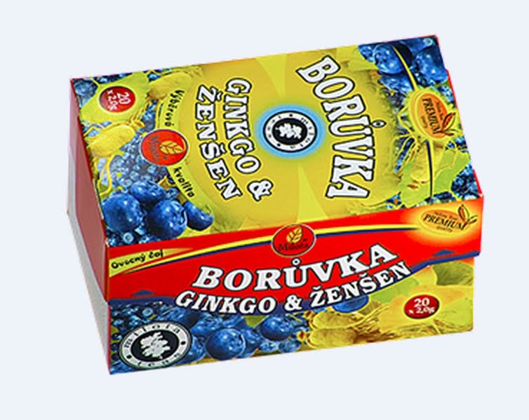 Blueberry Ginger Ginseng 40g - Fruit Teas - 20 Cut Tea Bags