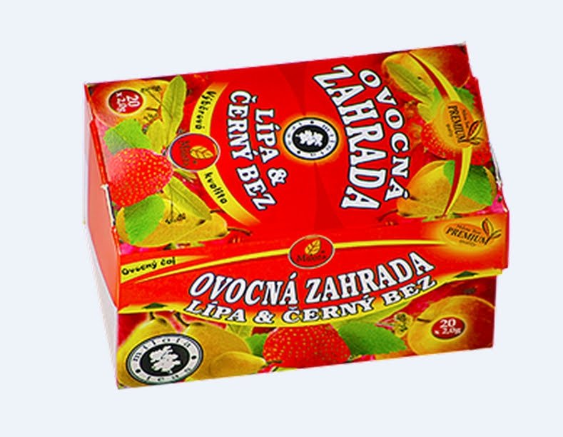 Fruit Garden Linden Elderberry  40g - Fruit Teas - 20 Cut Tea Bags
