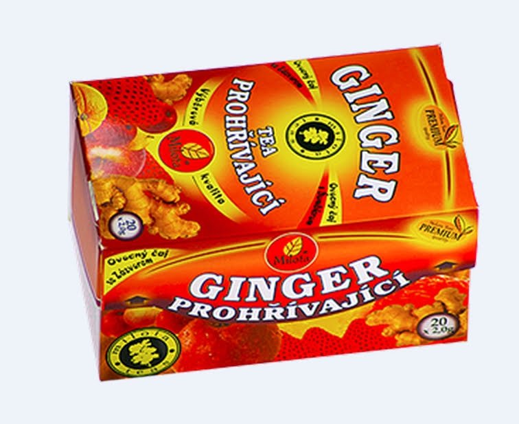 Ginger Heating  40g - Fruit Teas - 20 Cut Tea Bags