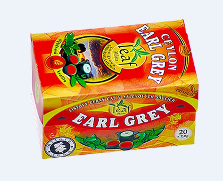 Ceylon EARL GREY 40g - 20 Cut Tea Bags - Natural Herbal Dried Herbs Organic BlackTea